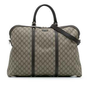 Plus Convertible Briefcase Gg Coated #221367G65B